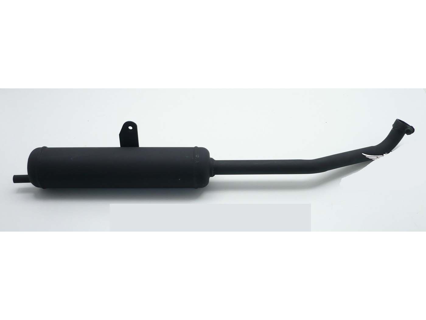 Išmetimas Sito juodas 22mm Piaggio SI, KS, FL2, BOOS, SI mopedams