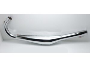 Lenktynių išmetimo chromas 36 mm 820 mm 51 mm 90 mm, skirtas Zündapp, CS, C 50 Sport, GTS, KS