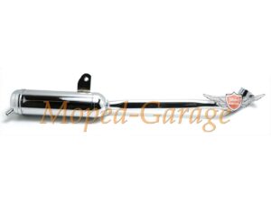 Išmetimo chromas 22 mm su atsukamu galu Piaggio, Vespa, Ciao, Bravo
