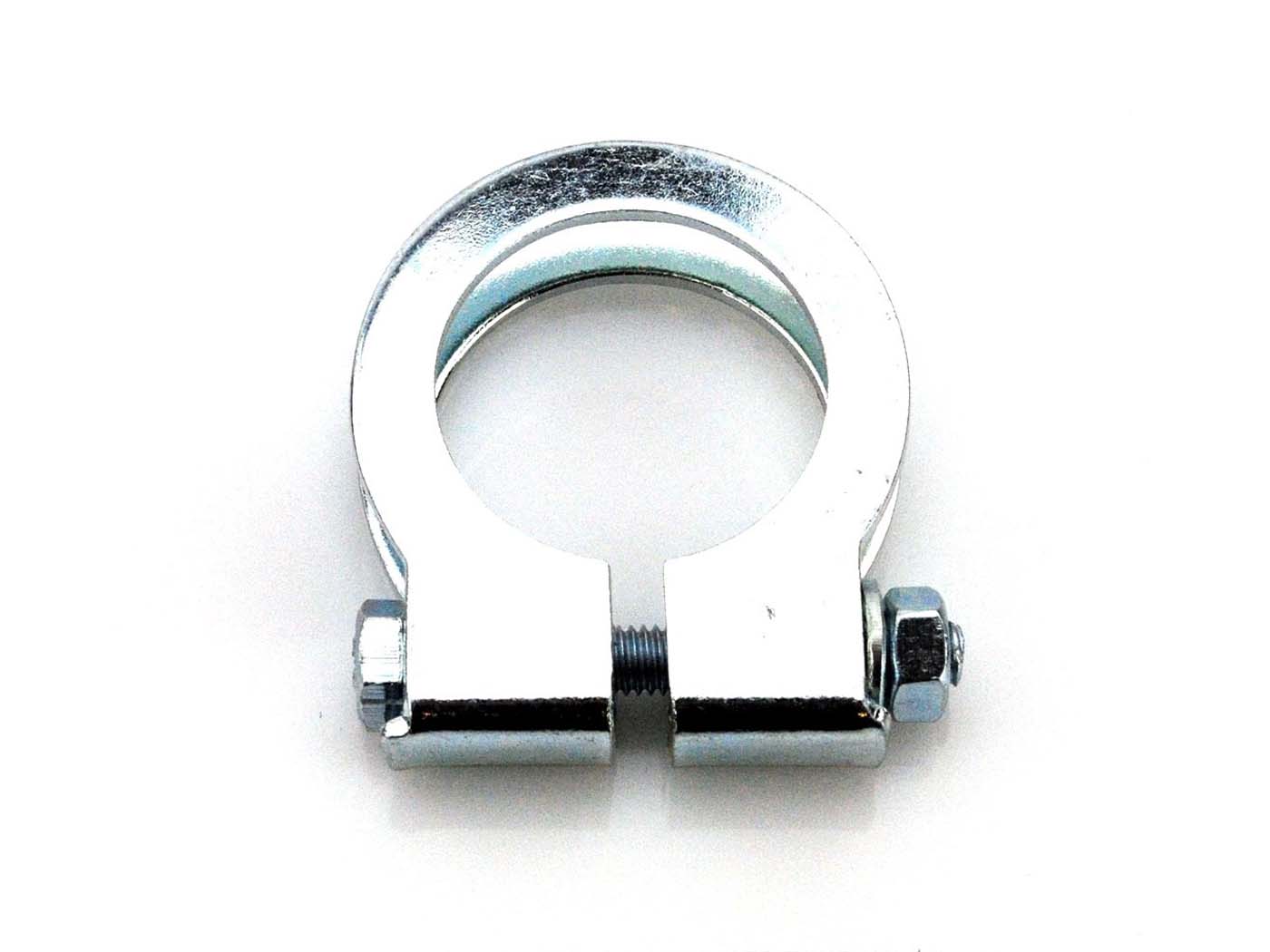 Metalinis kolektoriaus spaustukas 34 mm, skirtas Zündapp CS 25, 50 Type 448, ZD 50, GTS C Hercules, Kreidler, Puch, Simson, Simson S50, S51, S70, SR50, SR80, KR51/1, KR51/2, SR4-2, -3, SR4-4
