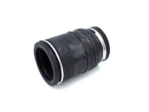 Juoda išmetimo guma 25/28-28/32mm, skirta Yamaha DT 50 MX, Zündapp, Kreidler, Hercules, Puch, Simson, KTM