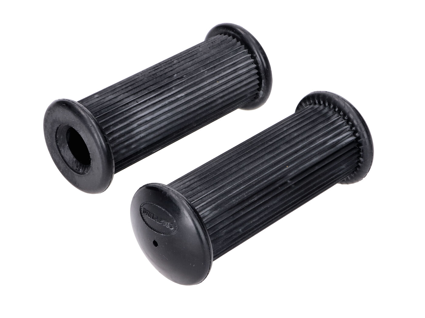 Kojų atramos Drilastic Guma Black 18mm x 35mm 106mm, skirtos Kreidler Florett RS, RMC, LF, LH, TM, RM, Super 4, 5, kiaušinių bakui