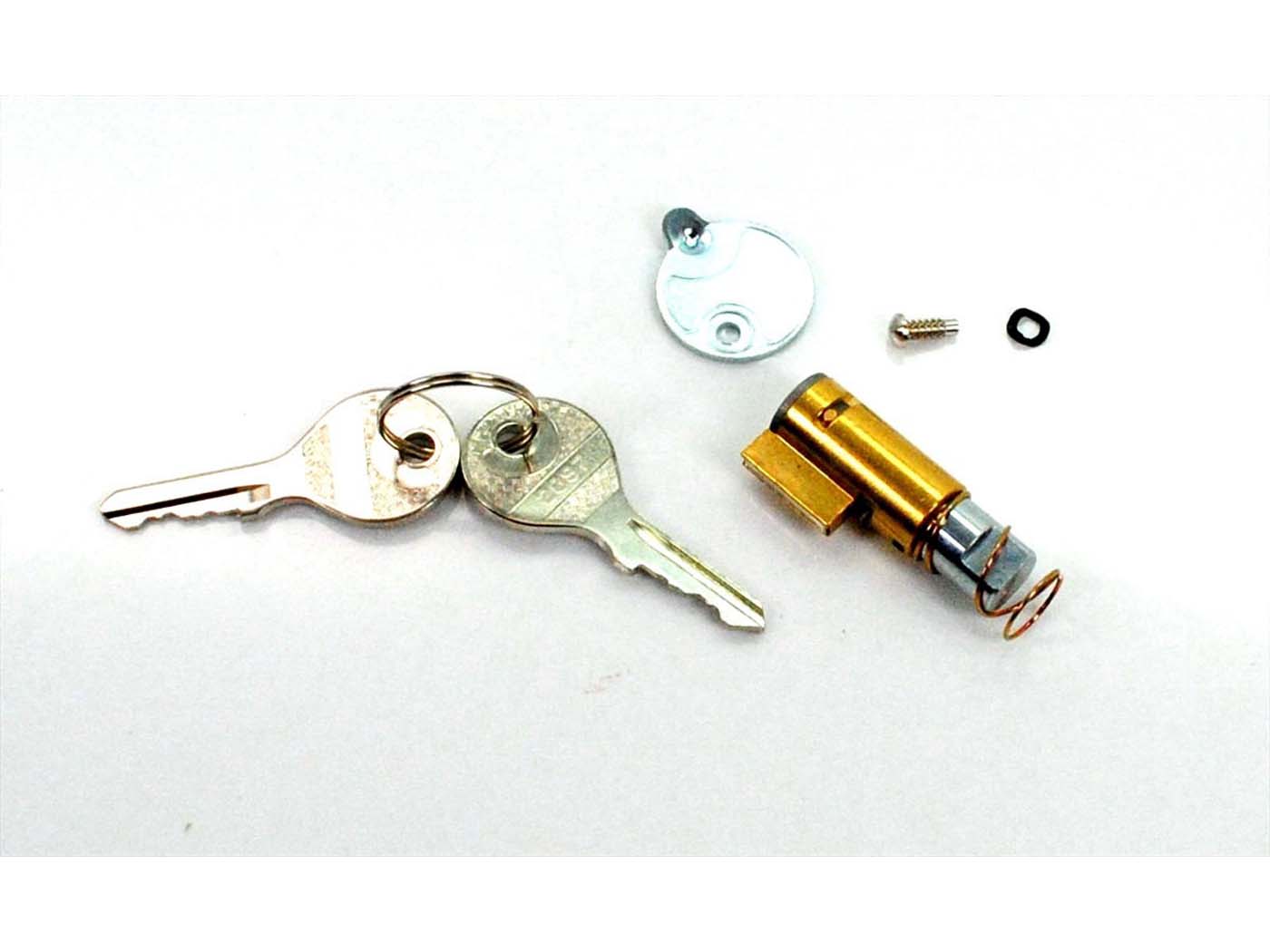 Vairo užraktas žalvarinis 12 mm su 2 rakteliais, skirtas Zündapp CS, CX, ZD, KS, C, GTS, Piaggio Vespa Ape TM P 50, 90, DN 200, DS ET 3 125, Iris Primavera 75, KTM Bora Comet, EXC300 , 450, 525, šeši Dienos, SMC 660, SXC 625, Mobylette Mofa Moped, Hercules Prima M, MK