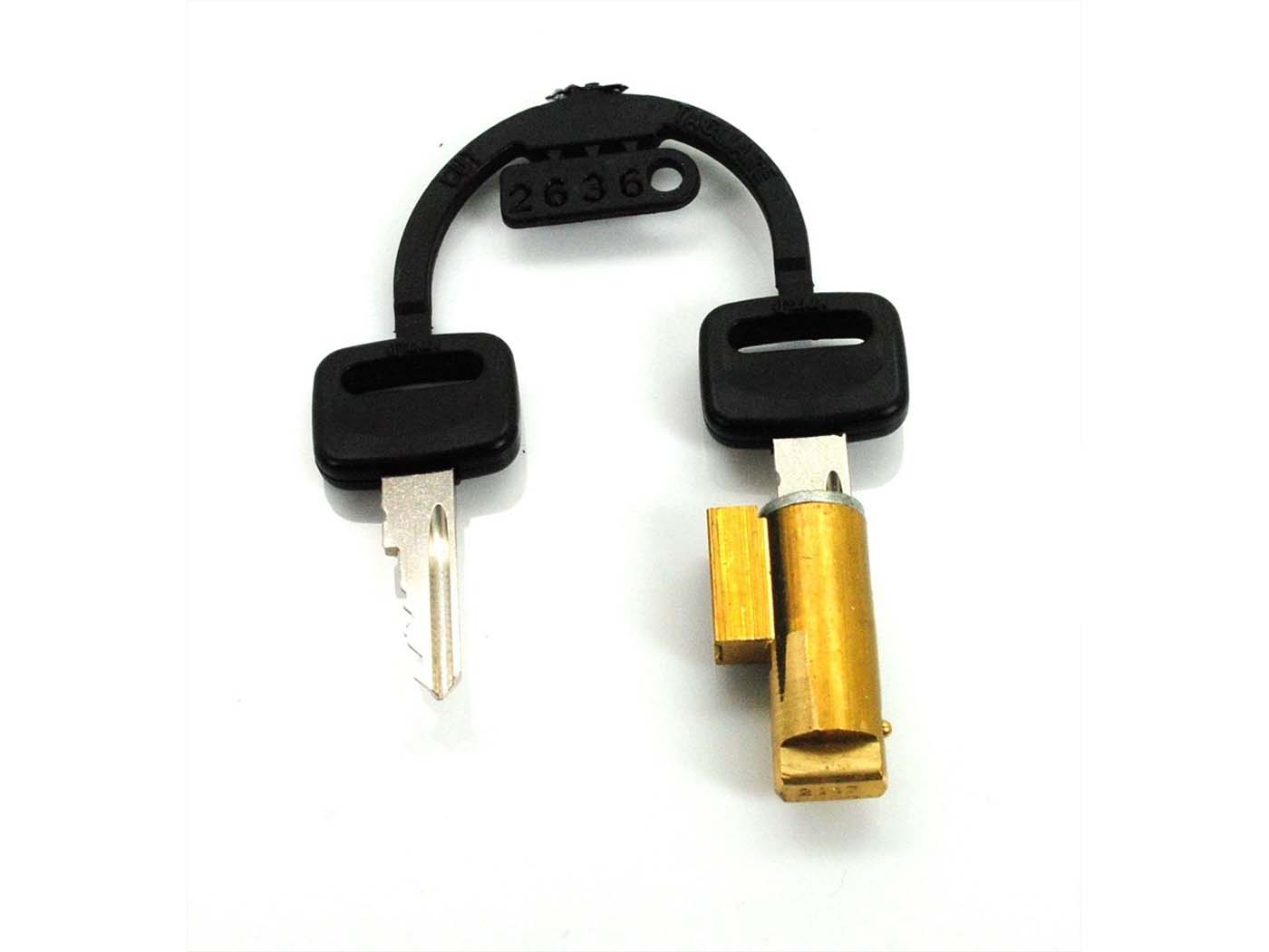 Vairo užrakto žalvarinis 12 mm 6 mm varžtas Piaggio, Ciao, Bravo, Boxer, Si