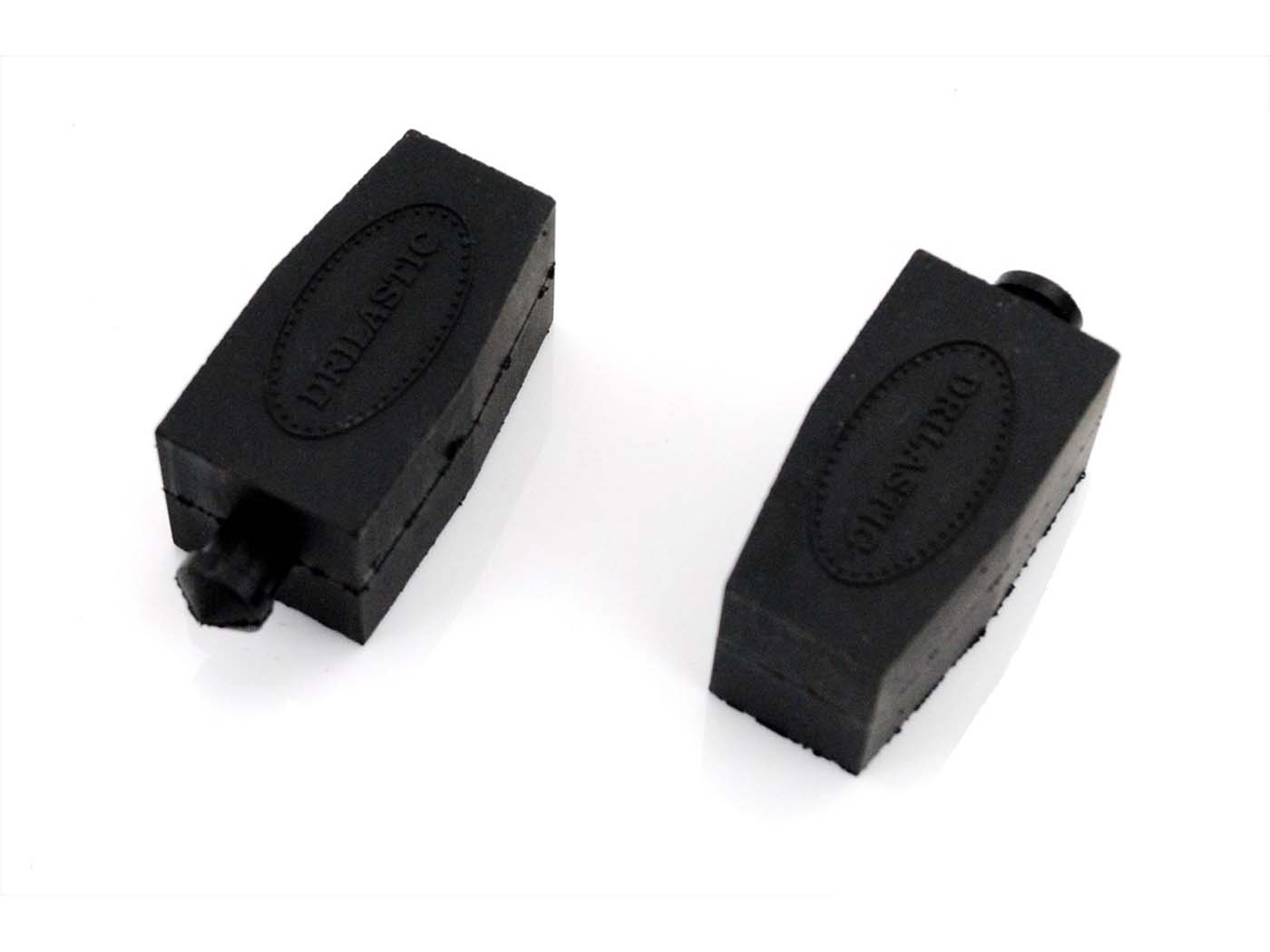 Pasukamos svirties buferis juodas, skirtas Zündapp R 50 Type 561-003, RS Roller 561-004, Super 561-06, L0 Combinette 433, C 441, Sport 510