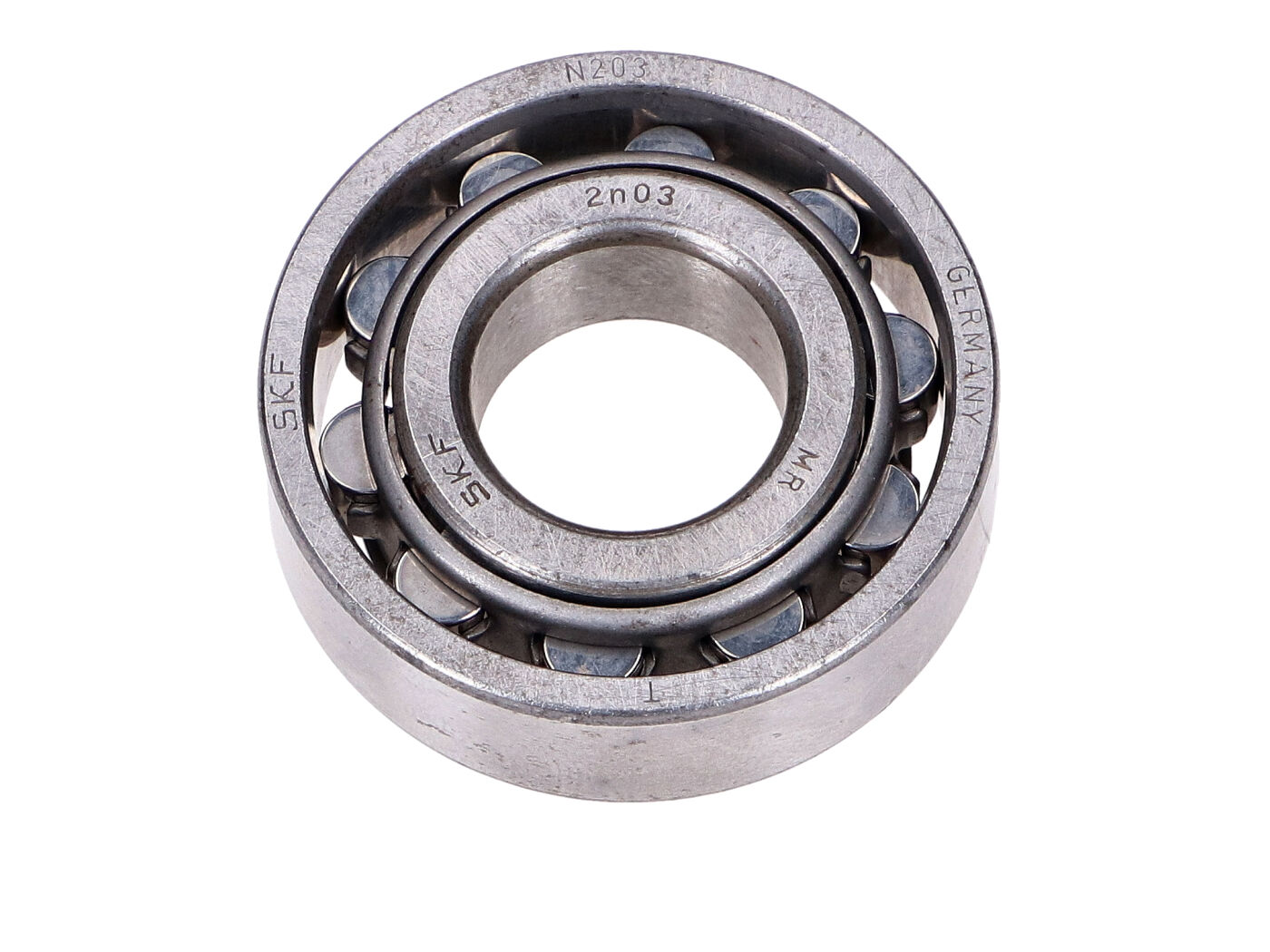 Ritininis guolis SKF NU203 ECP C3 - 17x40x12 Alkūninis velenas