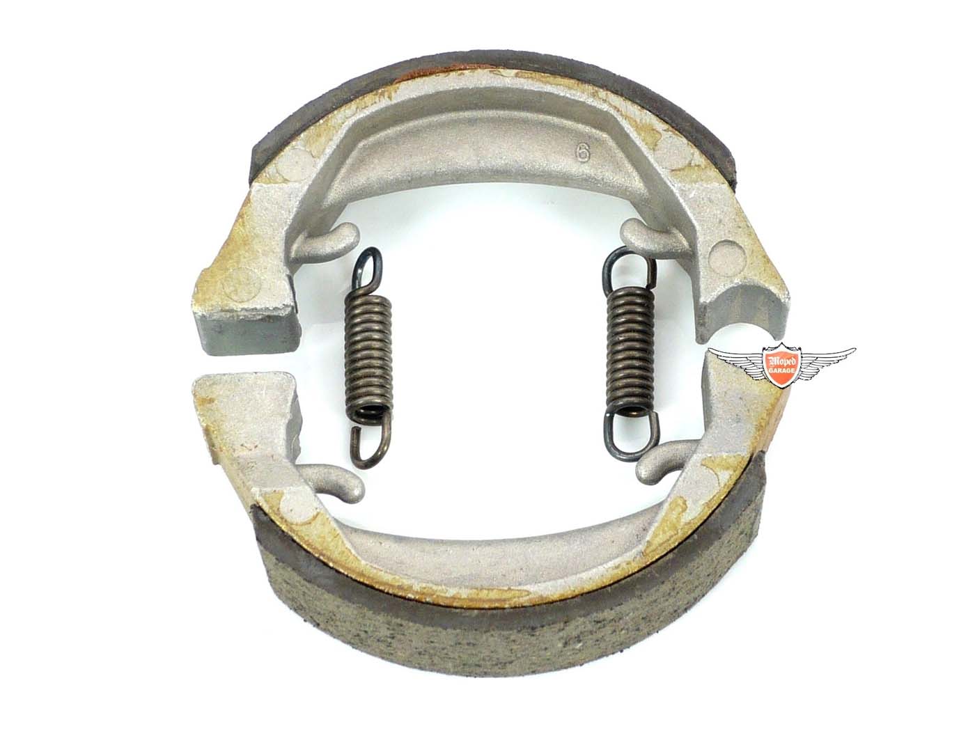 Stabdžių kaladėlės Lucas 80x18mm, skirtos Zündapp ZR 10, 20, ZB 22, 30, Automatinis, Automatinis Mopedas, Peugeot, Puch Maxi, Honda Camino, Kreidler Flory, MF 32, 2