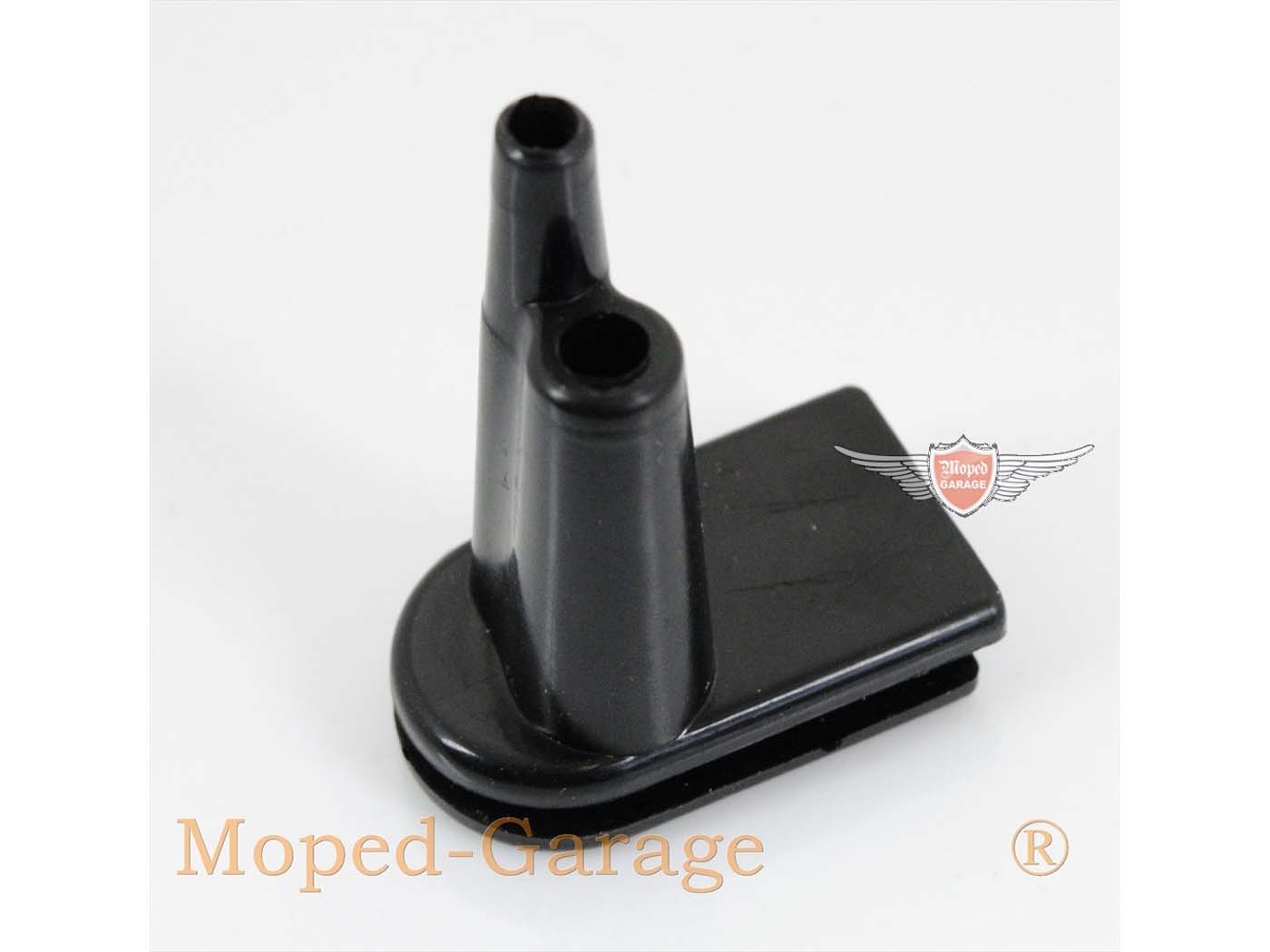 Kabelio tarpinė juodas plastikinis 29 mm, skirtas Zündapp, R 50, CS 25, Hai, CX, ZX, GTS C 50 Sport, ZD