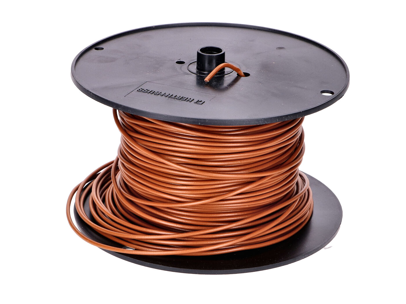 Kabelis rudas 100 metrų 0,75 kv.m, skirtas Zündapp, Kreidler, Hercules, Puch, KTM, Rixe, Miele, mopedui, mopedui, mokick, motoroleriui