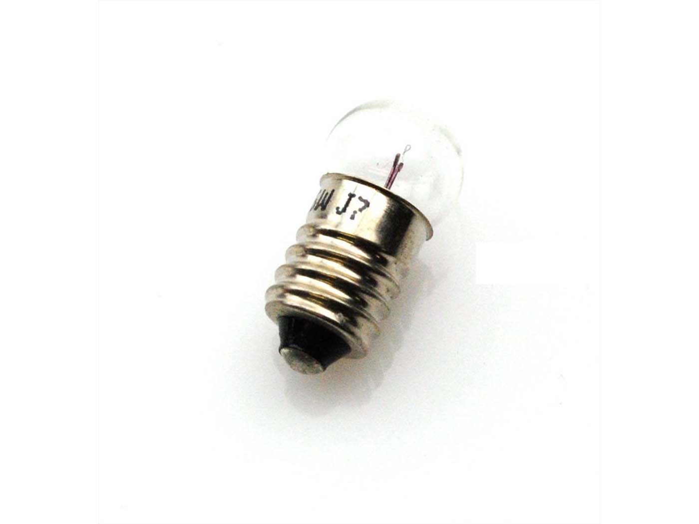 Lemputė Galinio apšvietimo lemputė 6 voltai 0,6 vatai 10 mm mopedui, mopedui, mokick