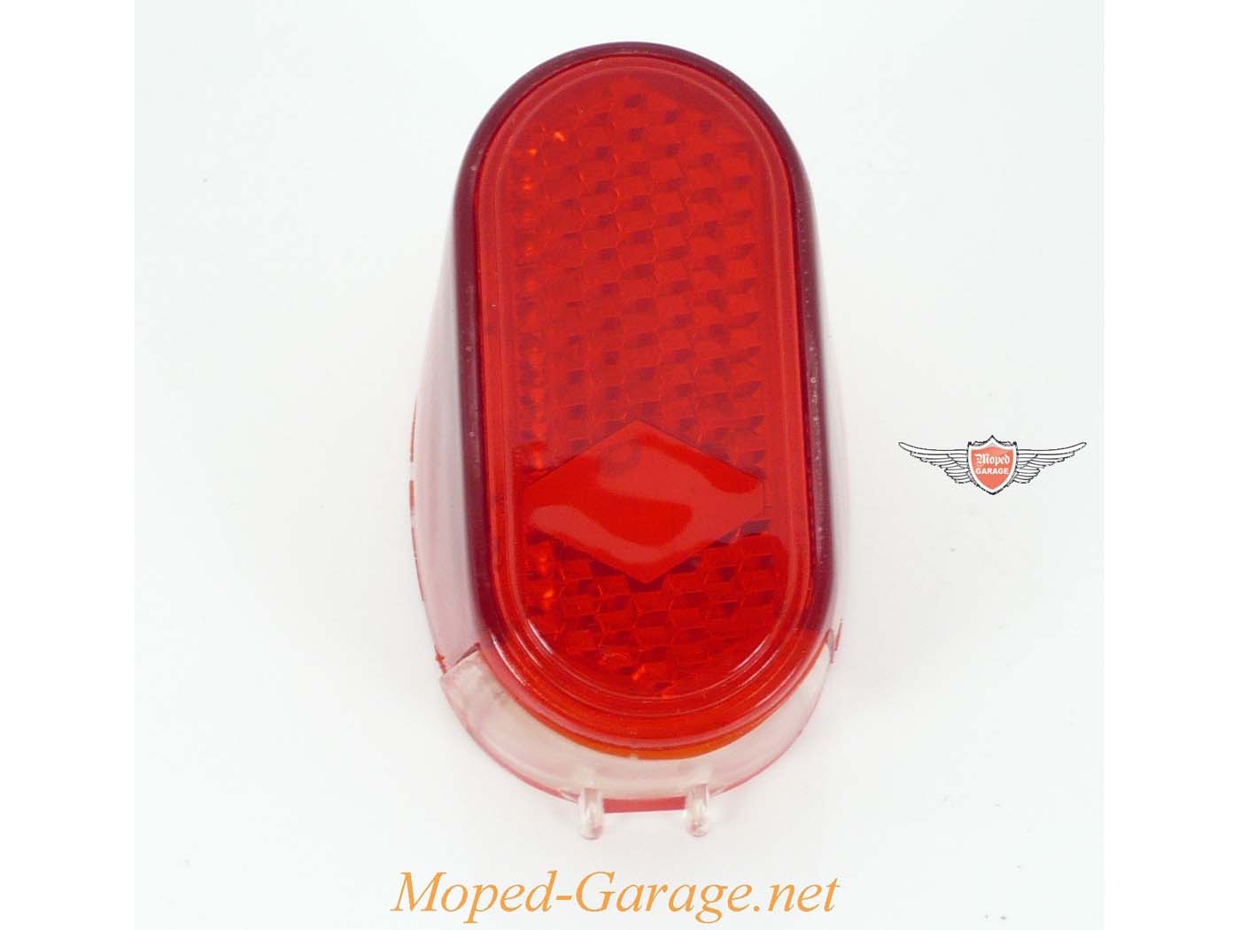 Reprodukcinis galinio žibinto stiklas, skirtas Zündapp Bergsteiger M 25, 50 Type 434, Puch Maxi, MS, VS, DS, MV, mopedas, mopedas, mokick