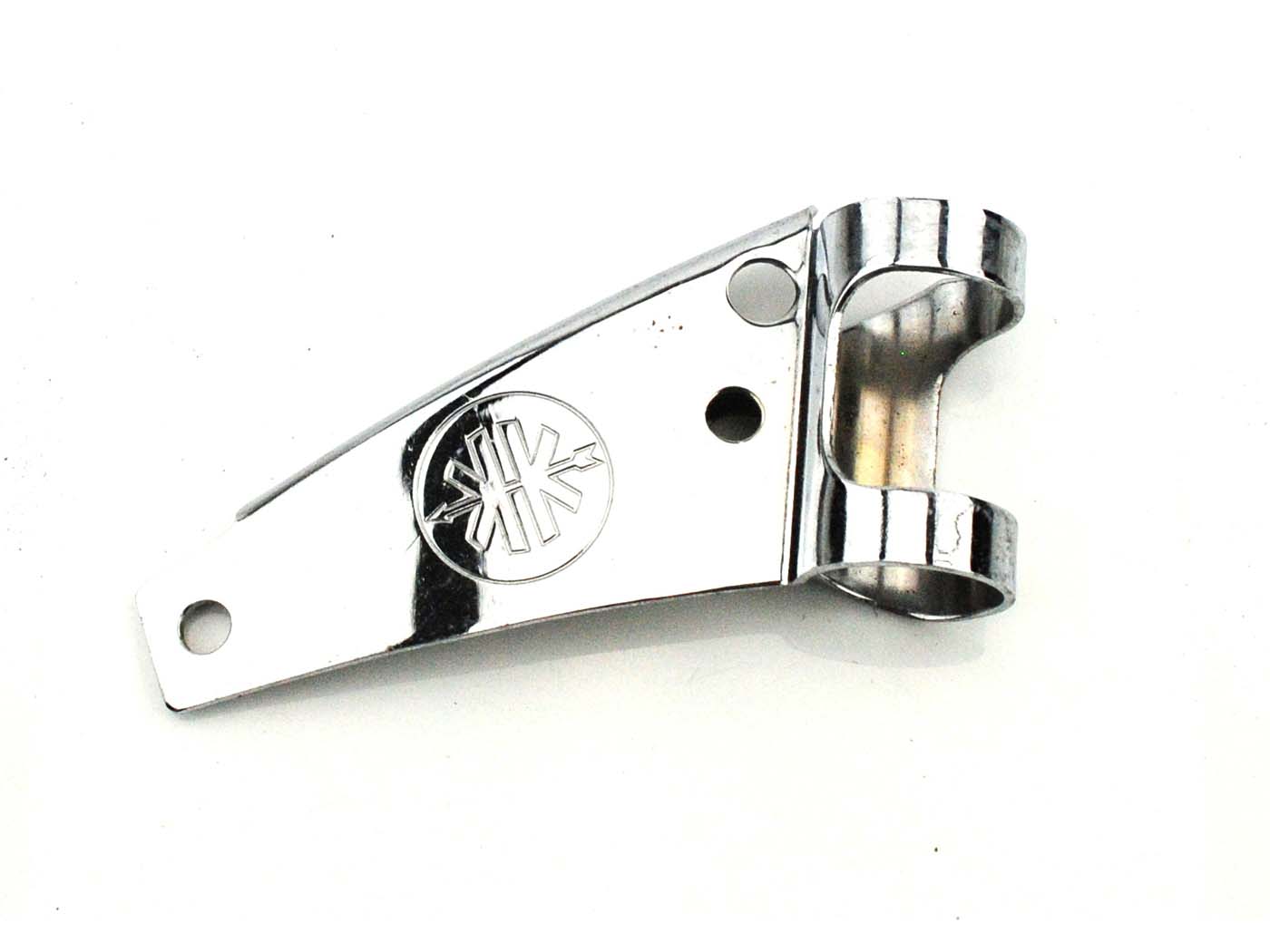 Priekinių žibintų laikiklis 1 vnt. Ilgis nuo stovo apytiksl. 110 mm Kreidler Florett RS, RM, RMC