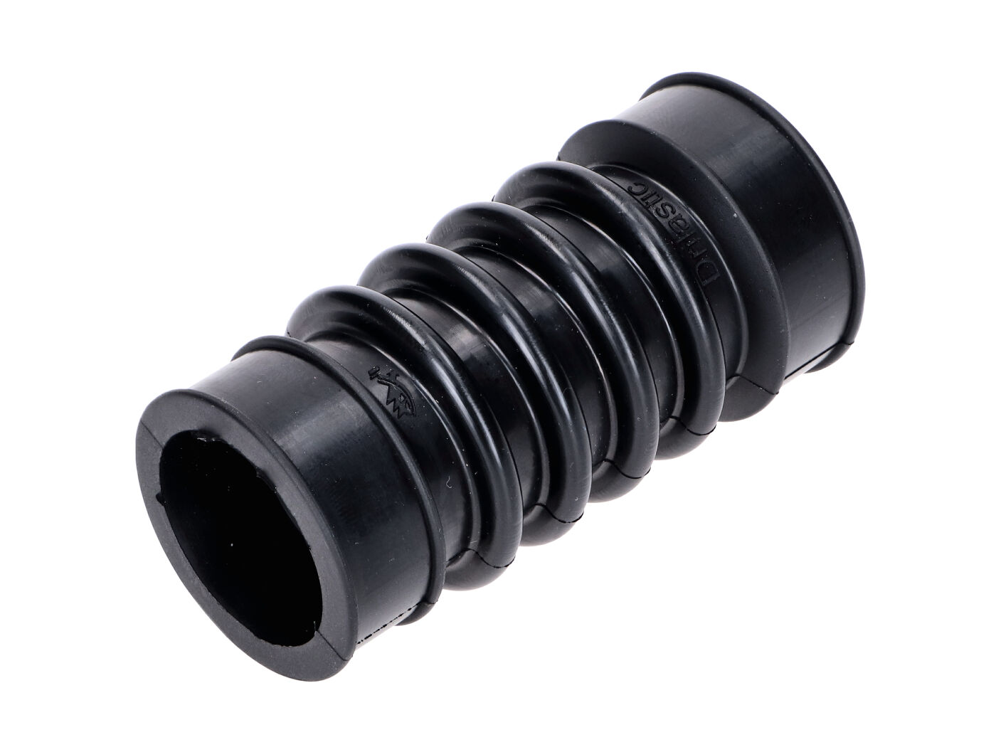 Įsiurbimas Drilastic guminis silfonas 28/34mm 85mm juodas skirtas Zündapp, CS 25, 50, CX Hai type 448, mopedas, mopedas, mokick