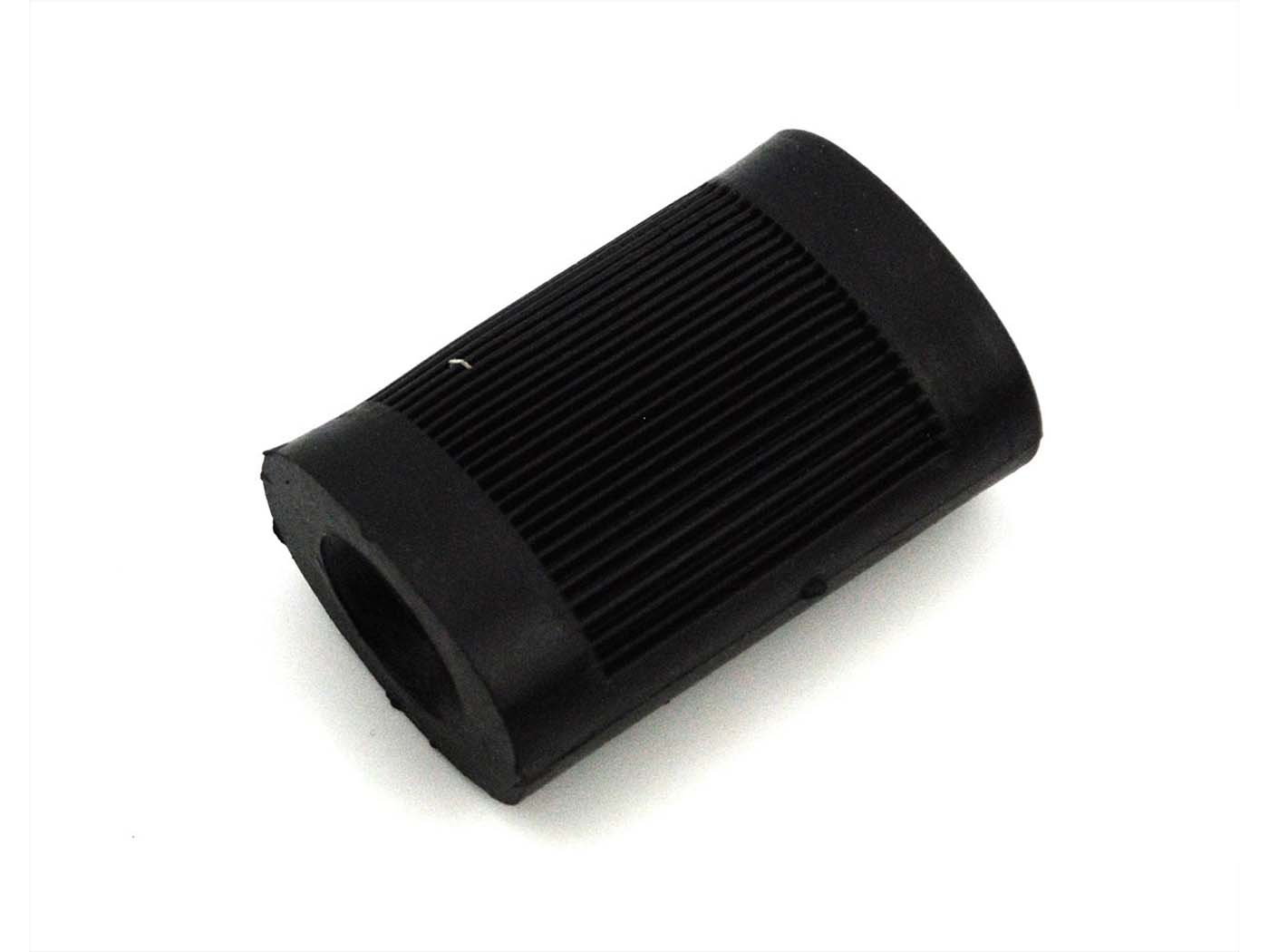 Kojos perjungimo svirtis guminė juoda 29/20mm x 44mm 11mm, skirta Kreidler Florett RMC, RS, LF, Eiertank, TM, Sachs 50/3, 50/4, 50 S, 501, Hercules K 50, KX, MK, Miele, DKW, KTM, Rixe, Gritzner, Göricke, NSU DKW motociklas