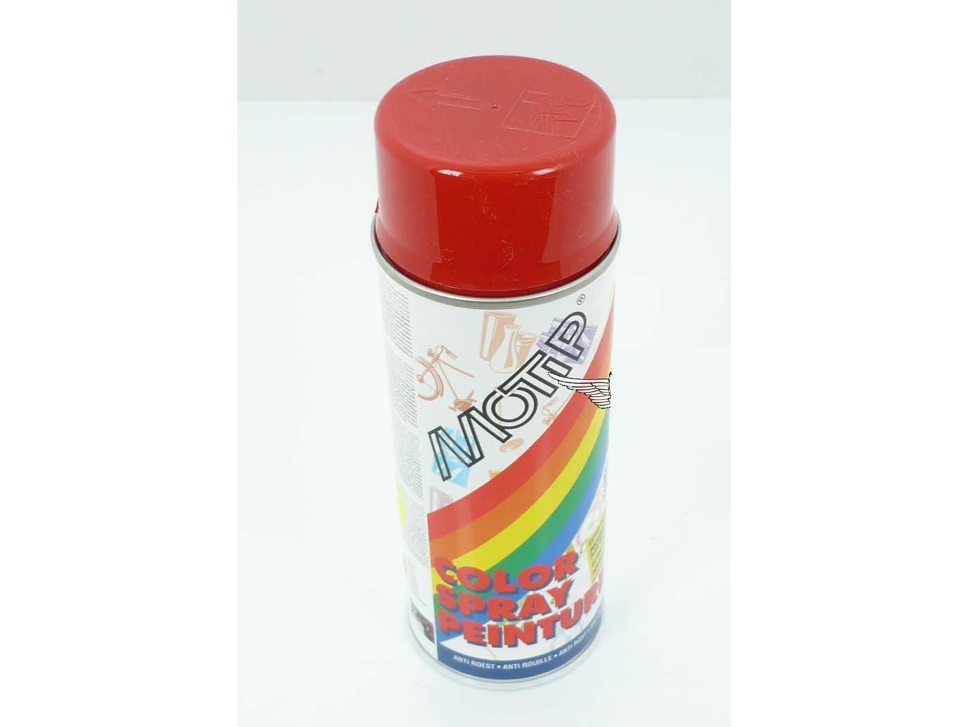 Dažų purškalas alkidiniai dažai 400ml raudoni RAL 3000 mopedui mokick