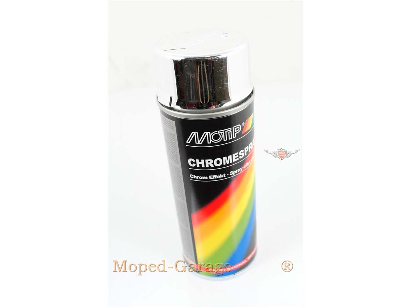 Dažų purškiklis chromo spalvos 400ml