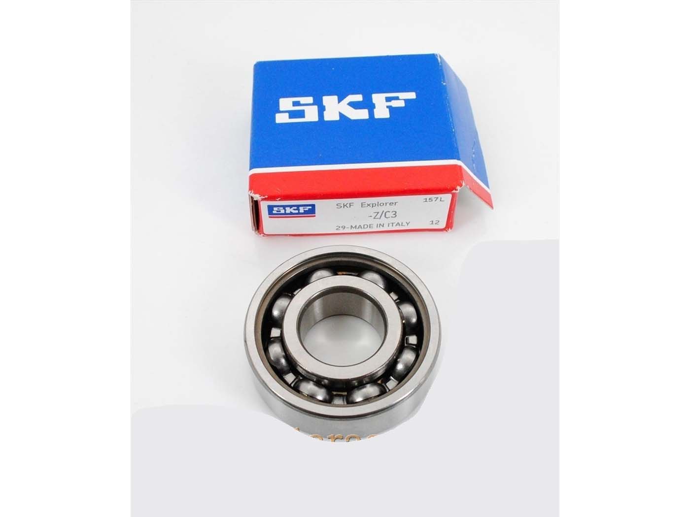 Rutulinis guolis SKF 17x40x12mm 6203 Z C3, skirtas Zündapp