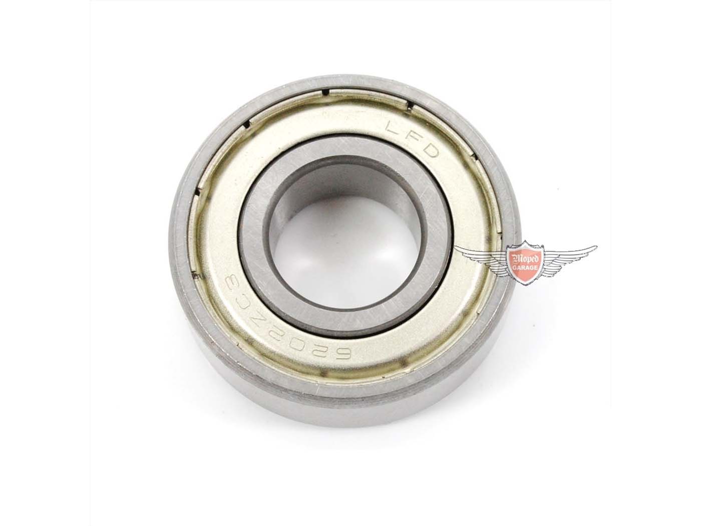Rutulinis guolis 6202 Z C3 15x35x11mm, skirtas Zündapp, Kreidler, Hercules, Puch, Sachs