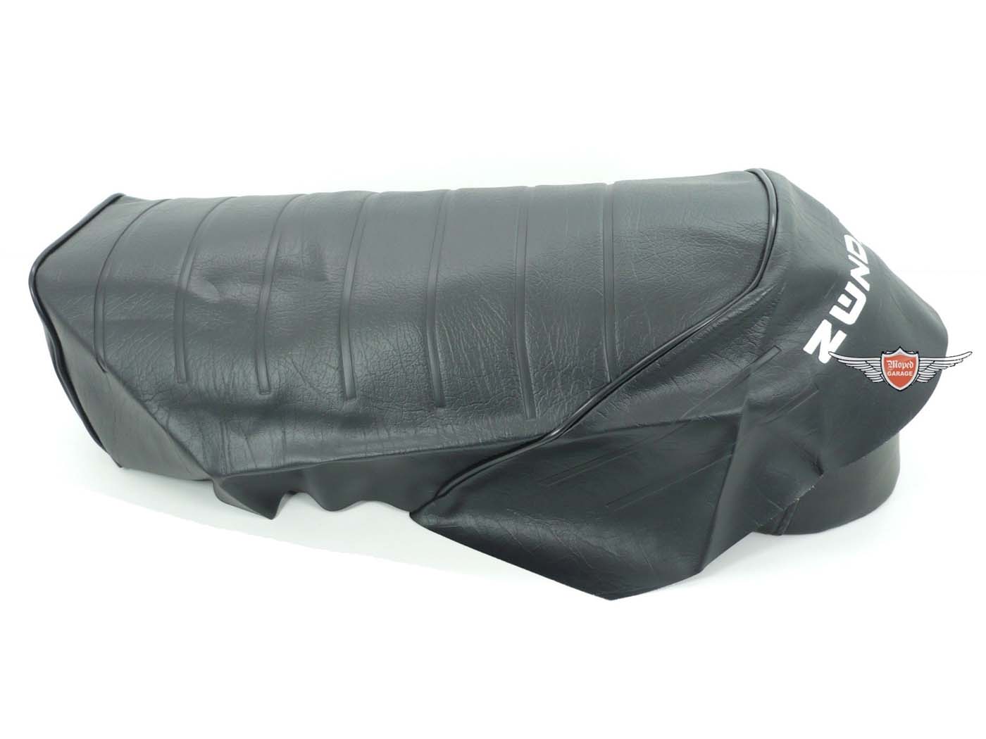 Sėdynės užvalkalas juodas 440 mm x 160 mm, skirtas Zündapp KS 50, GTS C 50 Sport