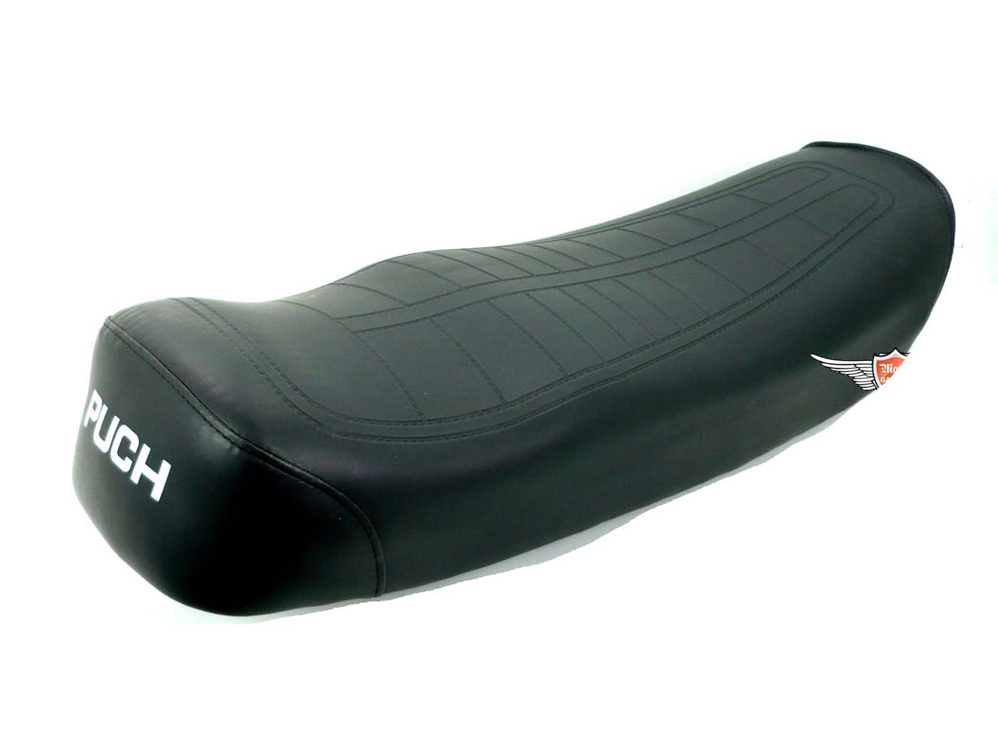 Sėdynės suoliukas Daytona Black 640mm x 210mm, skirtas Puch Monza,