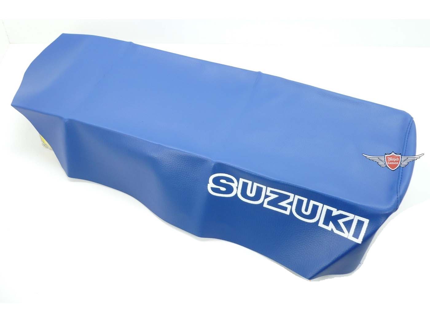Mėlynos spalvos sėdynės užvalkalas Suzuki, TS 50 X