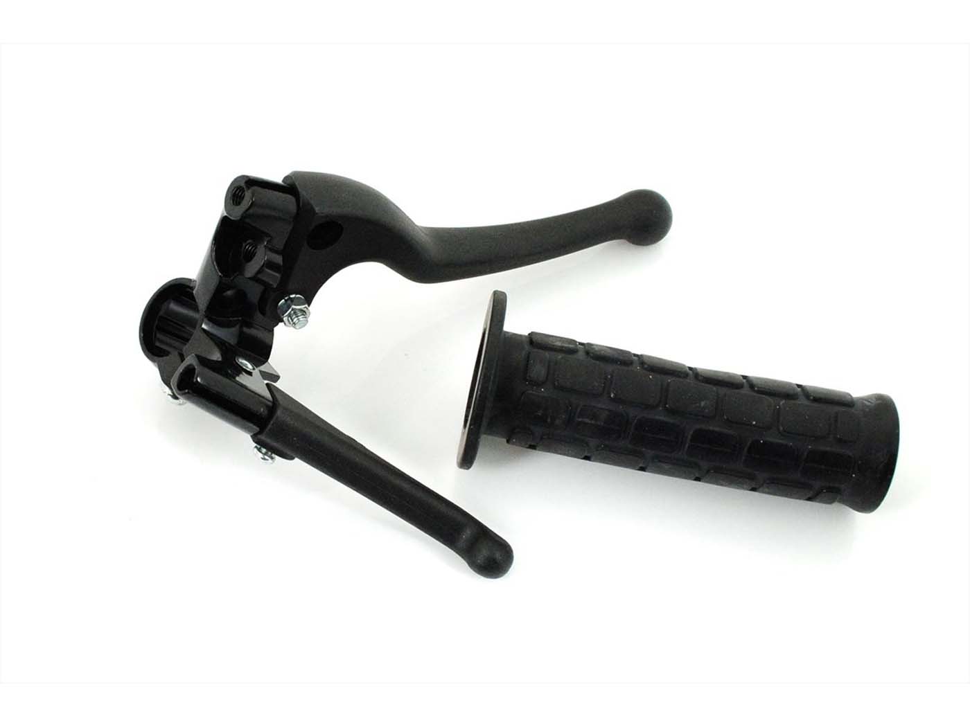 Stabdžių svirties tvirtinimo aliuminio plastikinė svirtis 130 mm 22 mm 110 mm, skirta Puch Max, Hercules Prima M, Peugeot, Zündapp, Kreidler, KTM, DKW