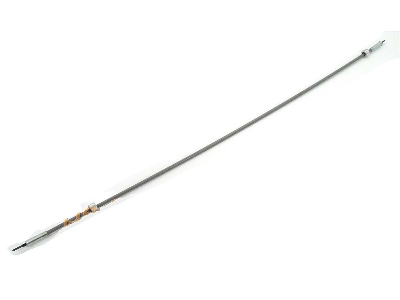 Spidometro trosas pilkas 940 mm sriegis M10 kvadratinis 2 mm, skirtas Kreidler Florett, Zündapp, Hercules, Miele, DKW, NSU