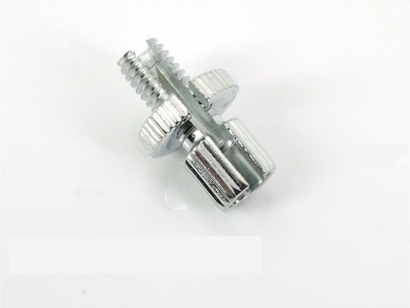 Reguliavimo varžto rievė M8 x 20mm 8mm kreiptuvas 3mm anga mopedui, mopedui, mokick