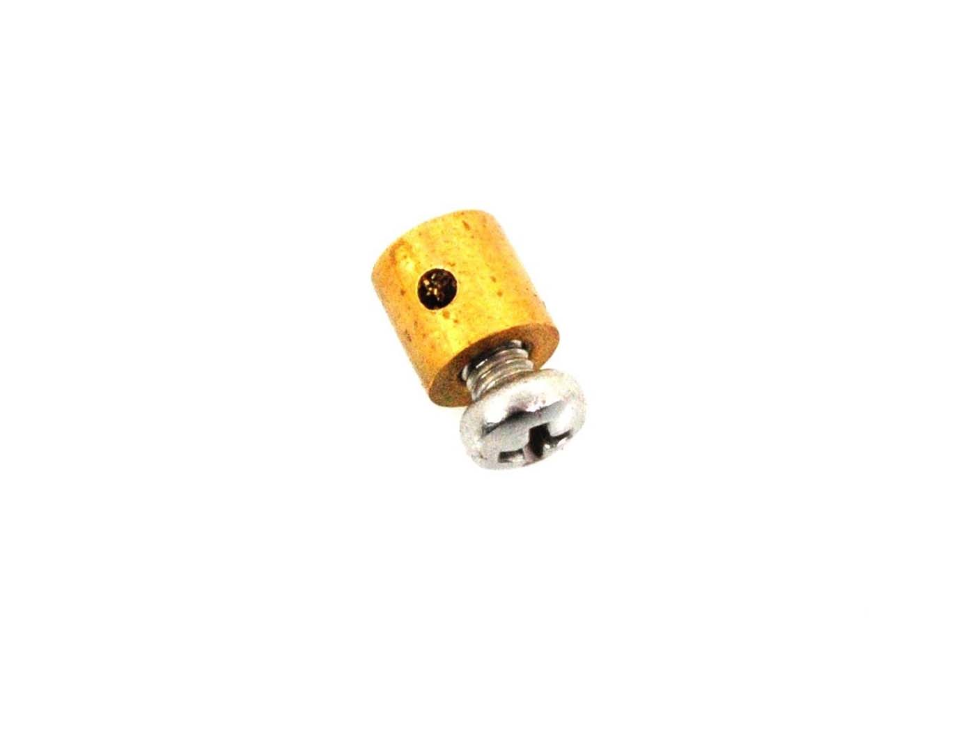 Žalvarinis 5x7 mm varžtas, skirtas Zündapp, Kreidler, Hercules, Puch, Miele, DKW, NSU, KTM