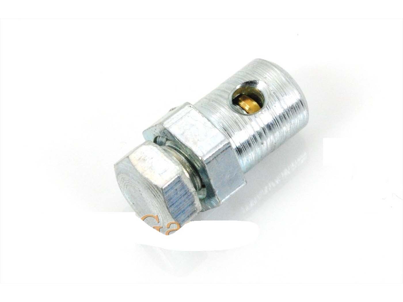 Sraigtinis nipelis plieninis 7x8mm anga 2,5mm, skirtas Zündapp, Kreidler, Hercules, Puch, Miele, DKW, NSU, KTM
