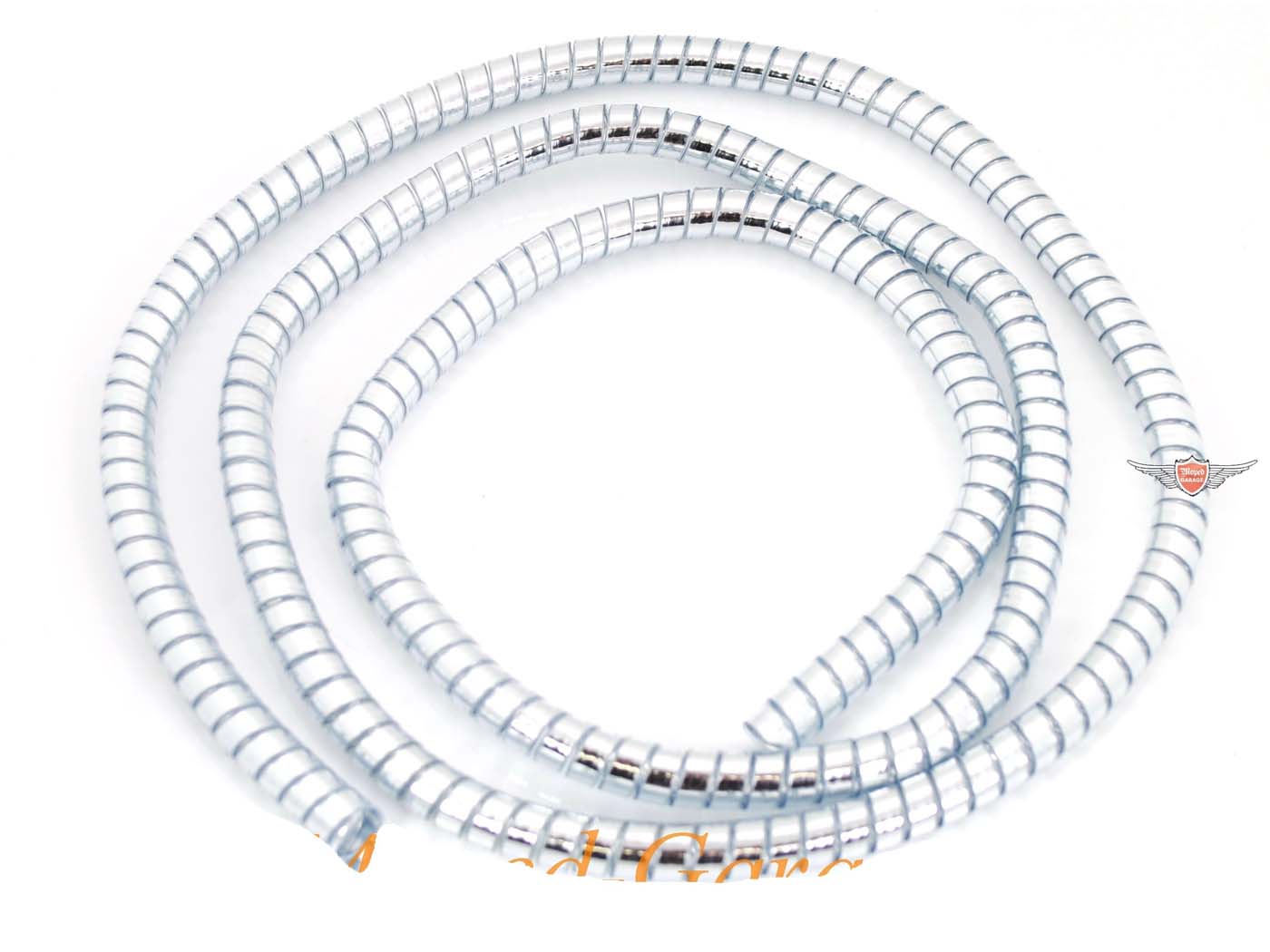 Kabelio gaubtas chromas 160 cm 10-12mm mopedui, mopedui, mokickui
