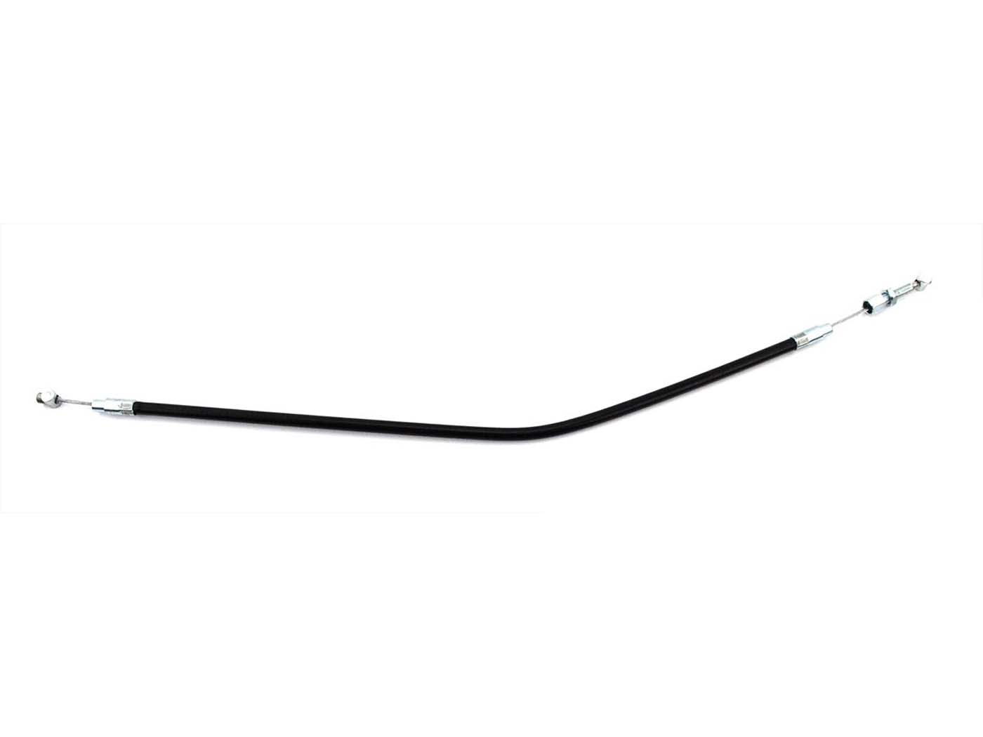 Galinis stabdžių trosas 440 mm juodas, skirtas Kreidler Florett K 54 Super 4, RS, RS-L, RS-G, RS-B, RSH-B, RSH-L, RSH-G, RM, RMH-C, RMC-B, TM , Mokick LH, LF, Cross Mustang, Zündapp, Hercules