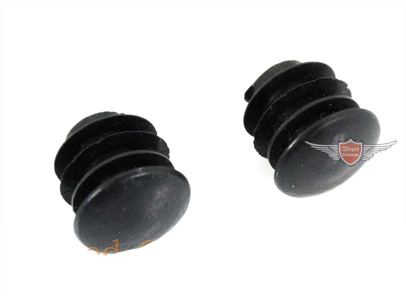 Juodas plastikinis kištukas Kreidler, Florett RS, RMC