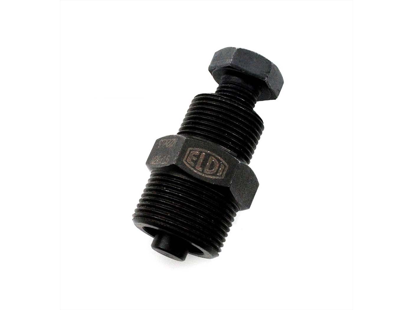Stulpų traukiklis ELDI plieno M22x1.5 M26x1.5 juodas, skirtas Zündapp CS, CX, Hai, M 50, Bergsteiger, GTS, C, KS, Star, Super Combinette, Sport R ZD, ZR, ZA, A, 444, 442, Hercules Prima, M, Optima, K Ultra, MK, KX, 219, 220, Kreidler Florett, Flory, MF, MP, Puc
