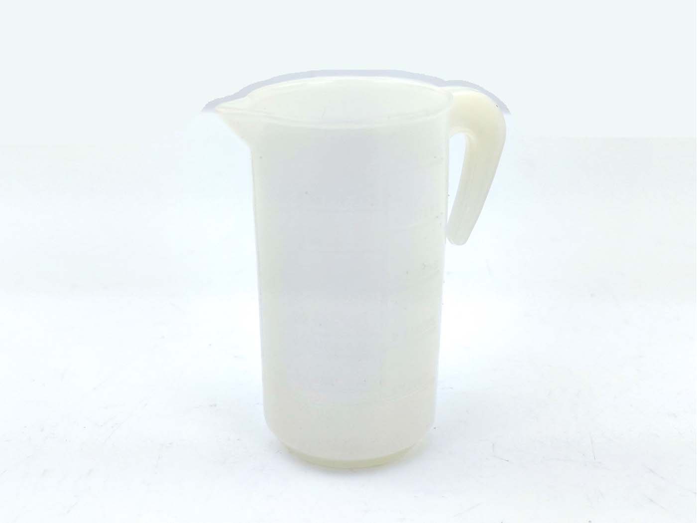 Matavimo puodelis plastikinis 1 litras 2 3 4 5 85 mm 50 mm 100 ml mopedui mokick