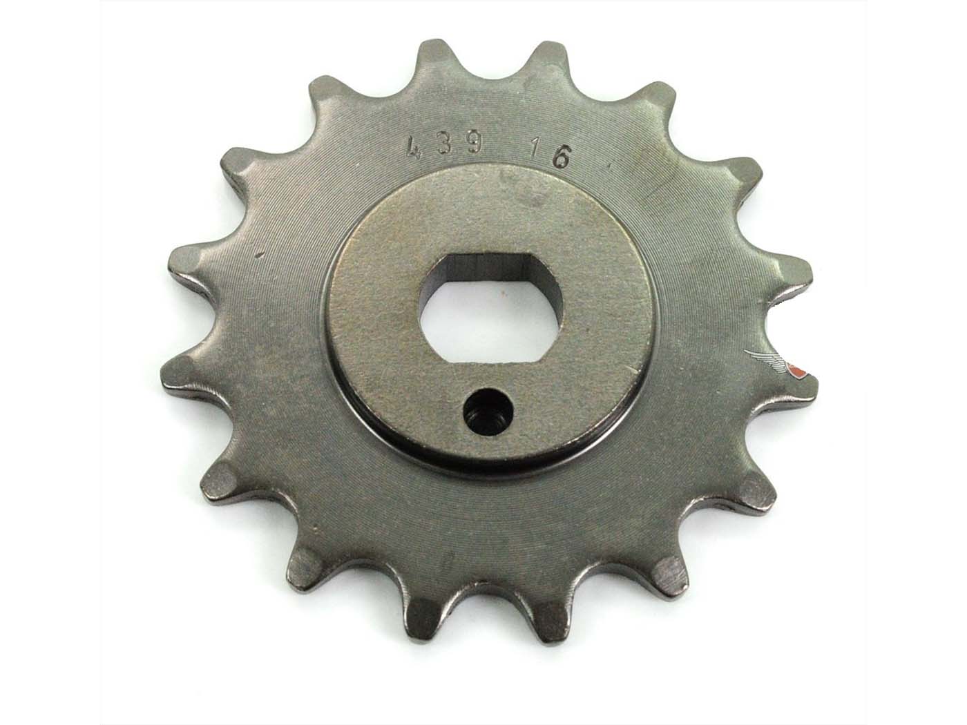 Plieninis krumpliaratis Esjot 16 dantų 15x12mm, skirtas Kreidler Florett Eiertank type K54/0M, LF LH K54/32 D, 3 greičių Mokick, Mustang Enduro, Flory MF12, MF13, MF20, MF22, MF23, Flott MF24, MF25