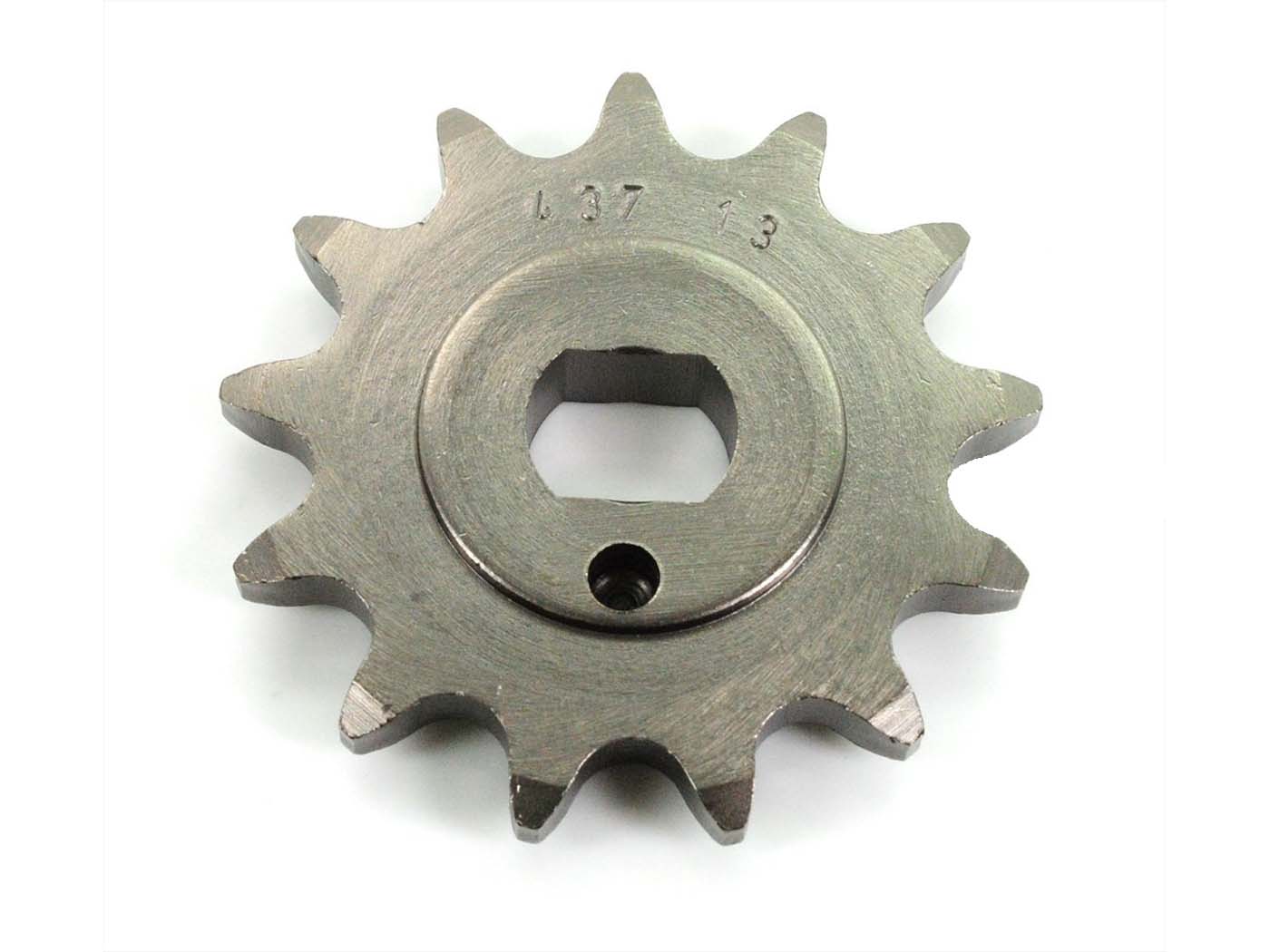 Plieninis krumpliaratis Esjot 13 dantų 15x11mm, skirtas Kreidler Florett 4 greičiams, 5 RS, GT, TS, RS-B, RSH-B, RS-L, RSH-L, Mustang Cross, 80 Enduro, 80ccm