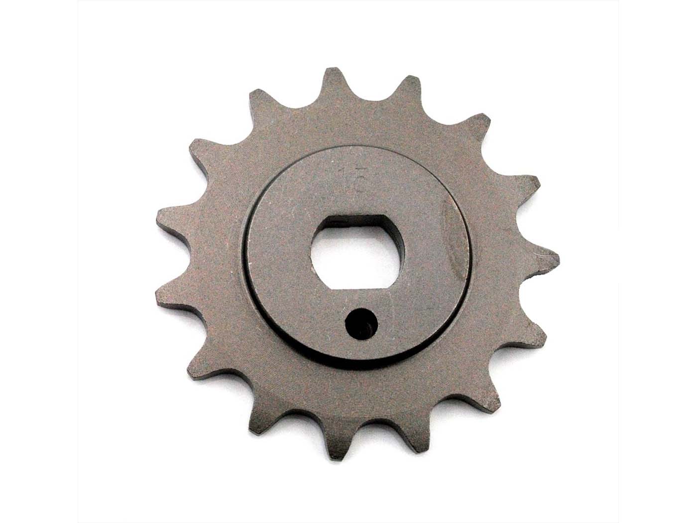 Žvaigždė sutvirtinta 15 dantų 15x12 mm grandinės tipas 415, skirtas Kreidler Florett LF, LH, RMC, Flory MF 12, 13, 23
