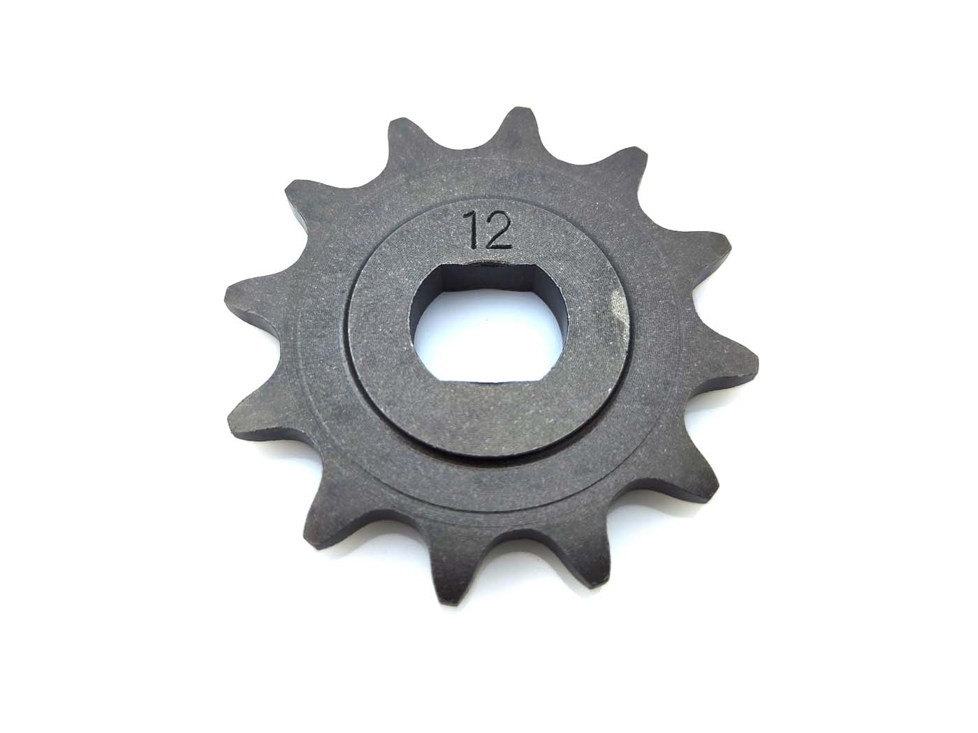 Žvaigždute sustiprintas 12 dantų ovalus 15,7 mm x 12,60 mm, skirtas Hercules Prima 1, 2, 3, 4, 5, 6, M, KTM, DKW, MK
