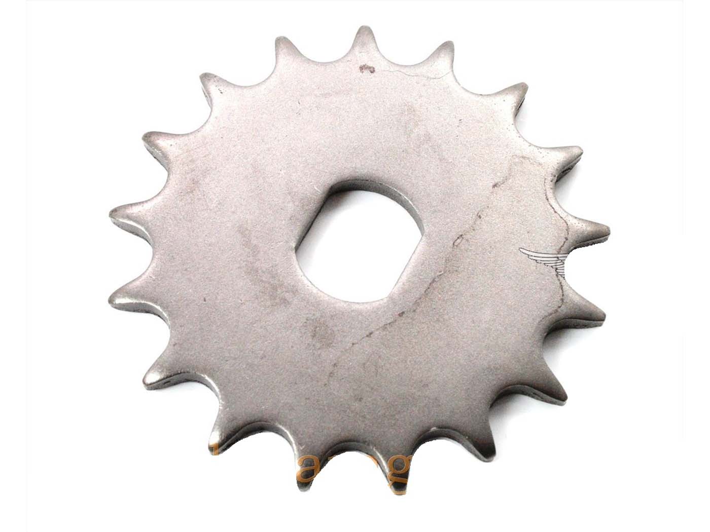 Plieninis krumpliaratis Esjot 17 dantų 19x15, skirtas Simson KR51/2 Schwalbe, S 51, 70, SR 50, 80, 53, 83