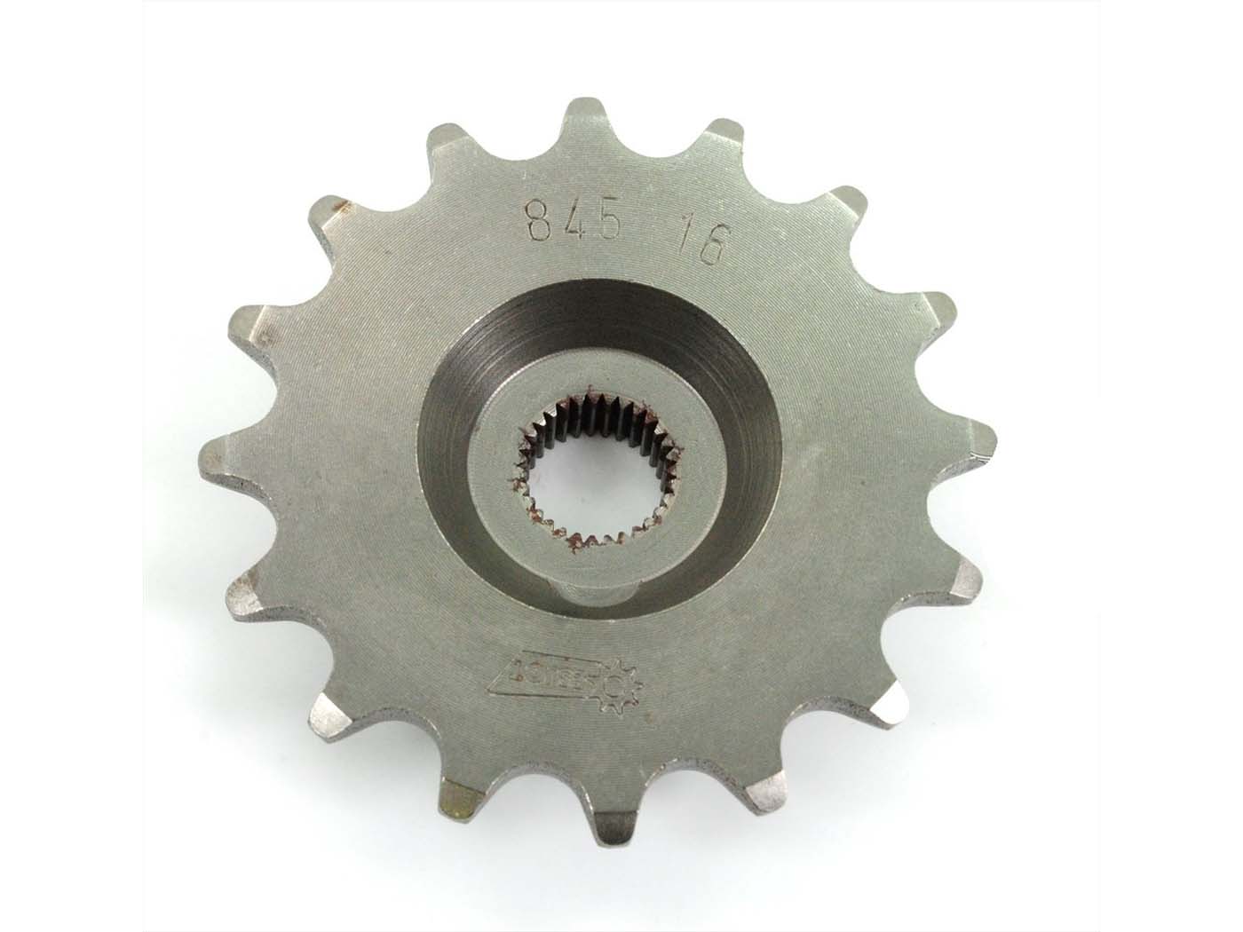 Plieninis krumpliaratis Esjot 16 dantų 12 mm, skirtas Zündapp CS 25, Hai C 50 Super, Sport, R 50, Combinette, Sport Super Falconette