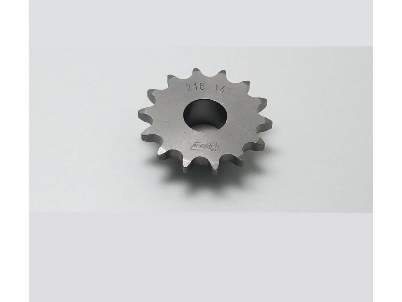 Plieninis krumpliaratis Esjot plieno 14 dantų 20x18,3 mm, skirtas Hercules K 50 RL, SE, RE, SL, Sprint, SX, RX, Ultra, Ultra LC, 2, 2 80 AC, RS, AC Chopper, RX 9, XE Sport Bike SB 1 , 5, KTM Comet, RSL, RSW, DKW RT 159