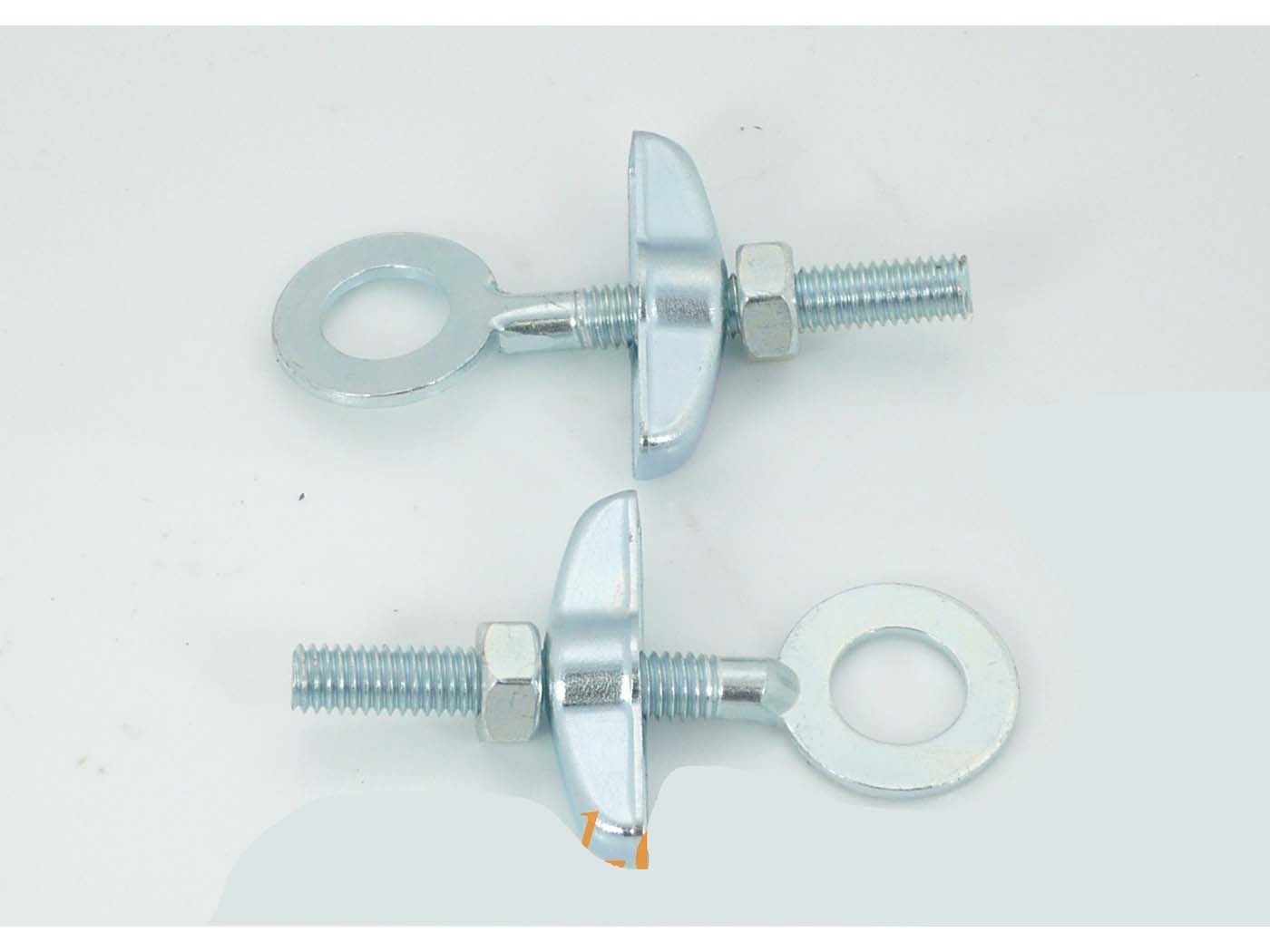 Grandinės įtempiklis M6 Anga 11mm Ilgis 50mm Atraminė plokštė 30x5mm Miele, DKW, Rixe, Göricke, Gritzner
