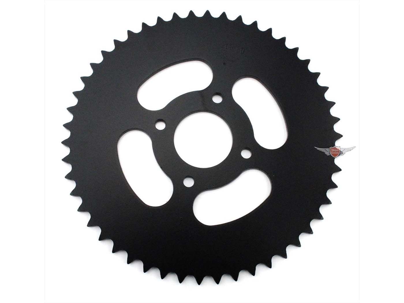 Žvaigždutė Esjot sustiprinta 50 dantų juoda, skirta Hercules Prima 1, 2, 3, 4, 5, 6, MP MF M HR Hobby Rider, P MX SX, Optima Pronto, Presto, Garelli Cross 40 Mokick, KTM Mofa Moped 505 Automatic, 2 greičiai