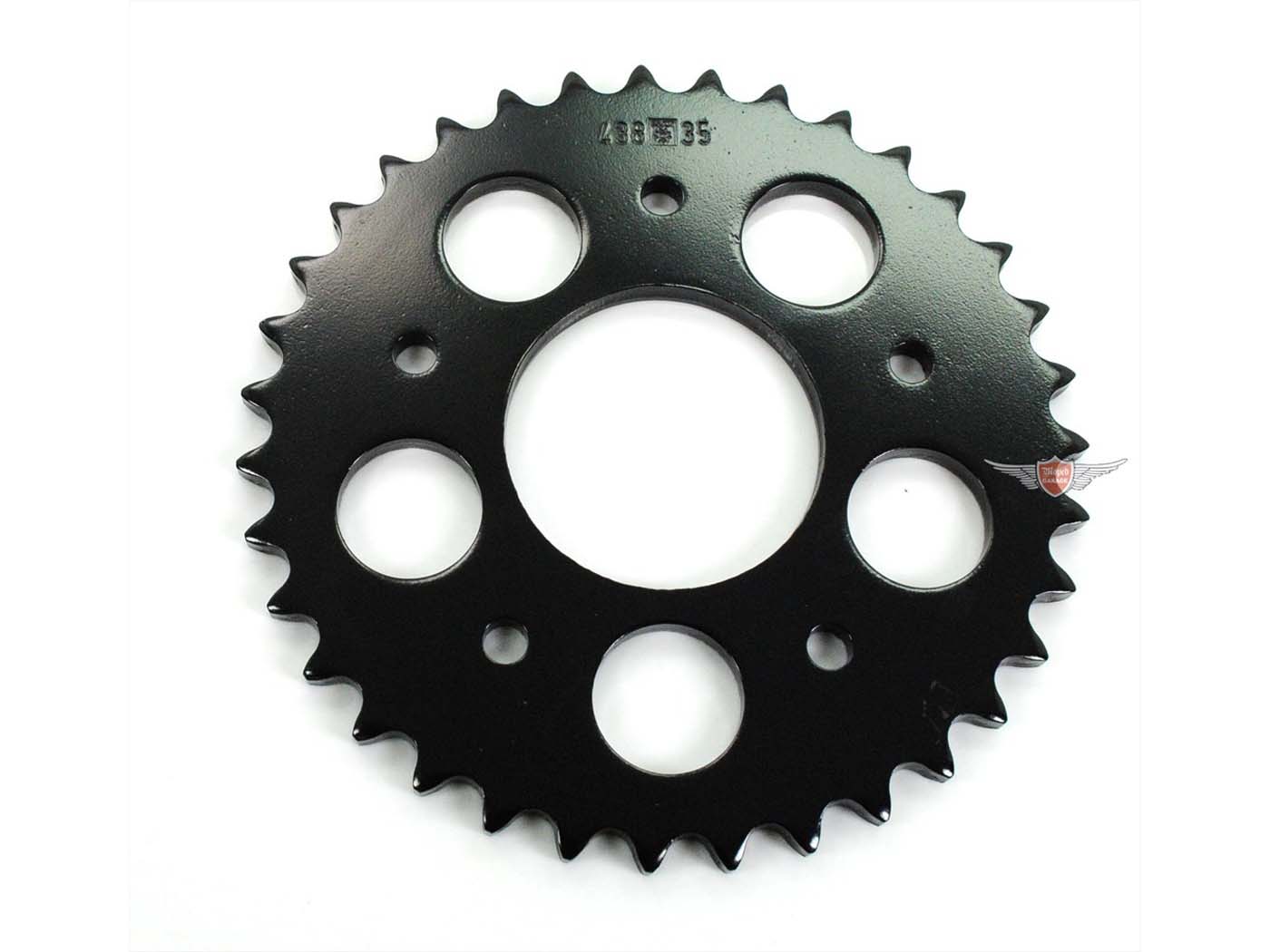 Žvaigždutė Esjot sustiprinta 35 dantų juoda, skirta Kreidler, Florett RS, Mustang, RS-B, RSH-B, RS-L, RS-G, RSH-G, TM