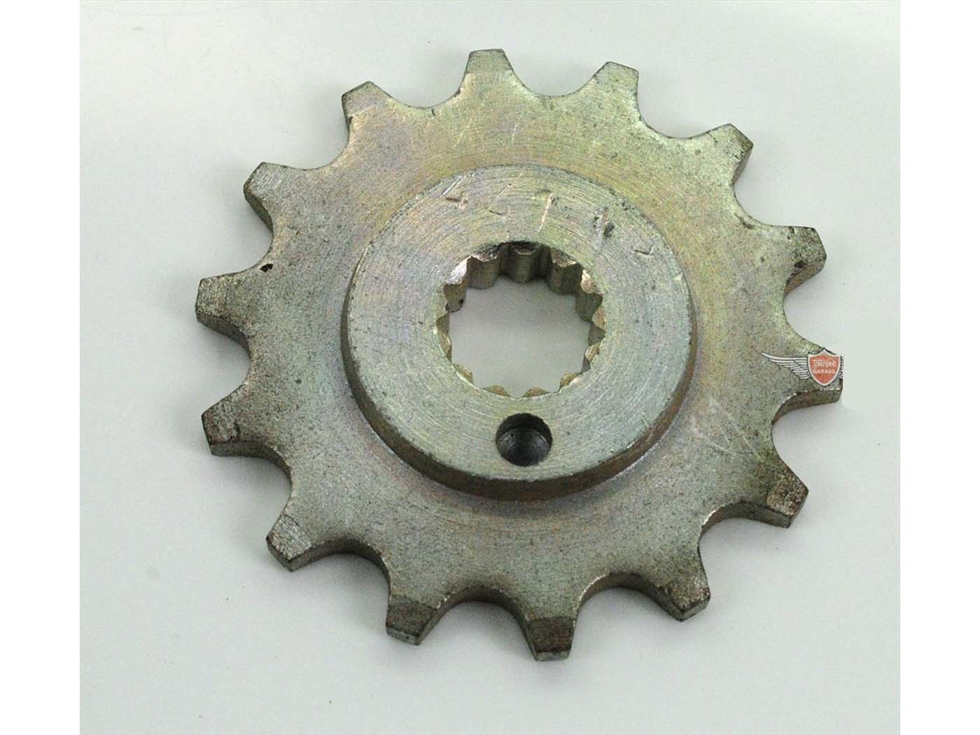 Plieninis krumpliaratis Esjot 14 dantų 15,4 x 12,8 mm, skirtas Kreidler, Flory MF 30, 2, 4, MP1, MP 2