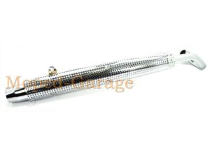 Išmetimo chromas 70mm 900mm su šilumos skydu Zündapp KS 50 Cross