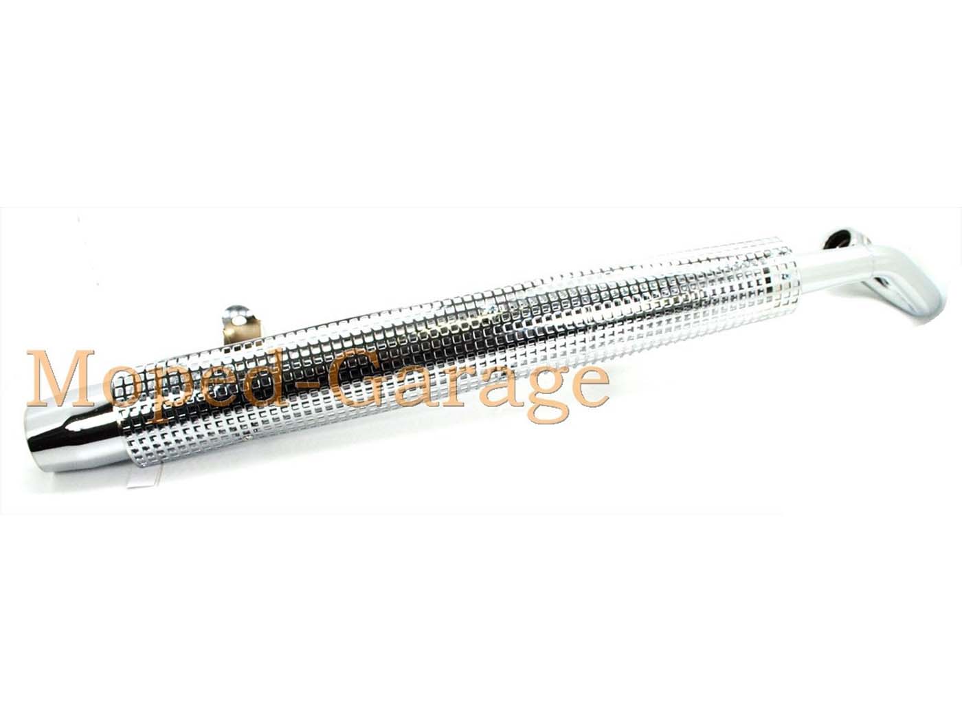 Išmetimo chromas 70mm 900mm su šilumos skydu Zündapp KS 50 Cross