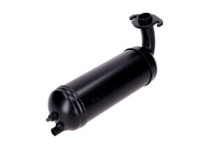 Flanšas juodas išmetimo vamzdis 25mm 21mm 230mm 50mm 70mm Peugeot, 103, 104