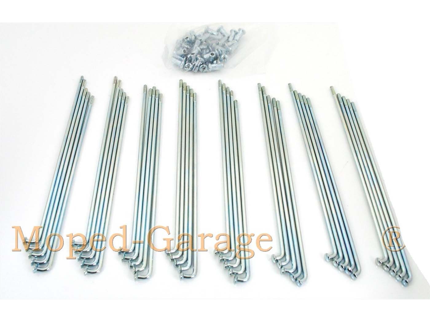 Chromuoti stipinai 177 mm su užsukamu galiuku Yamaha, DT 50 MX